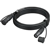 Neutrik NKE5E-E1E1-M0005 RJ45 Netzwerkkabel, Patchkabel 0.5 m Schwarz 1 St. (CAT5e, 0.50 m)