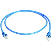 Telegärtner Câble patch Cat.6A (profond) S/FTP 20,0 m bleu