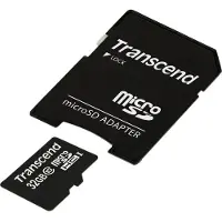 Transcend microSDHC 32GB Class 10 + adaptateur SD