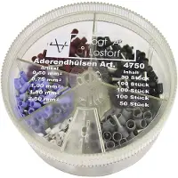 Vogt Verbindungstechnik Assortiment d'embouts d'extrémité de câble 400 pièces