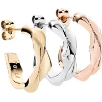 Furla Boucles d'oreilles 'MIONIDO' or / or rose / argent