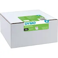 Dymo 2093095 (12 stuks) - Noir sur blanc - Étiquette