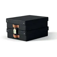 Leitz Puro M Storage Box 2 Units Noir Enfants