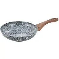 KINGHOFF poele en granit 24cm Granit Wood 8282