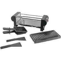 Boska Raclette Mini 220V / aussi comme Gourmet / acier inoxydable / plastique / acier / noir / 293 x 105 x 100 mm