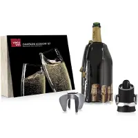 VacuVin Coffret Cadeau Champagne Set Vacu Vin