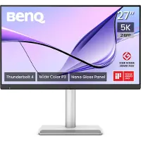 BenQ MA270S écran plat de PC 68,6 cm (27") 5120 x 2880 pixels 5K Ultra HD LED Blanc