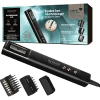 Revamp Hydroshine Air 3 en 1 Pro Styler DR-2750-EU – Sèche-cheveux avec technologie Hydro Ion, moteur numérique 110 000 tr/min, 4 niveaux de température, 3 vitesses, 330 g