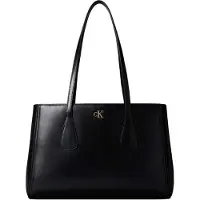 Calvin Klein Cabas 'Monogram Logo Business Tote' noir