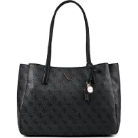 GUESS Sac bandoulière 'Noelle II' gris foncé / noir