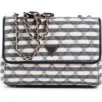 GUESS Sac à bandoulière 'Giully II' crème / bleu nuit