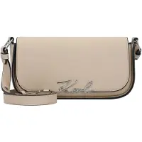 Karl Lagerfeld Sac à bandoulière beige / noir