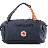 Fjällräven Sac de voyage 'Färden Duffel' bleu foncé / orange foncé
