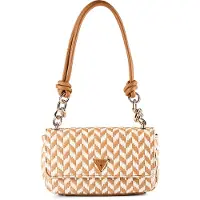 GUESS Sac bandoulière 'Tessi' moka / blanc