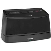 Technisat TV Sprachverstärker 2x2W Stereo tragb.LS RW:25m Dockingst sw