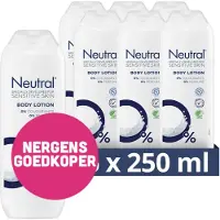Neutral 6 lotions corporelles neutres de 250 ml
