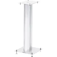 Norstone Stylum 2 Speaker Stand - Wit - 2 Stuks (1 paire, Support, Non mobile), Pied + support mural pour enceinte, Blanc