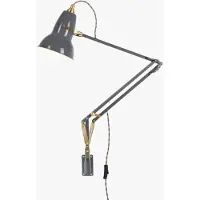 Anglepoise Original 1227 Brass Lampe avec Support Mural Elephant Grey