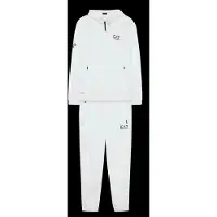 EA7 pour homme. 8NPV08_PN4HZ Tennis Pro Tracksuit blanc (M), Sport, Tennis/Padel, Multisport, Polyester, Manche longue