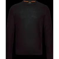 BOSS Pull-over 'Avac' noir