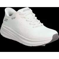 SKECHERS pour femme. 117756 Baskets Slip-ins : BOBS Skillz - Too Essential blanc (40), Plat, Lacets, Casuel