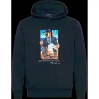 Ralph Lauren Sweat-shirt bleu marine / moka / blanc