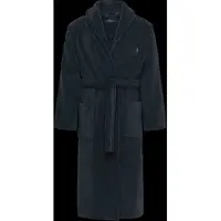 Ralph Lauren pour homme. 714899683009 Peignoir en polaire à col châle marine (XXL), Homewear, Coton