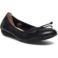 Wonders pour femme. A-61112_3465_5792 Ballerines en Cuir Bo 12 Noir (37), Plat, Aucun, Casuel