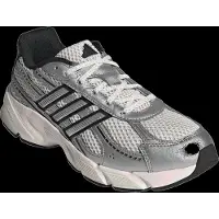 Adidas Baskets basses 'Technochaos 2000' noir / argent / blanc
