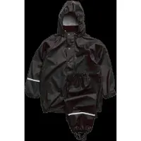 CeLaVi Basic Solid Pu Long Sleeve Set Noir 3-4 Years Enfants