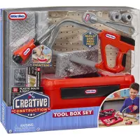 Little Tikes Boîte à outils de construction créative Rouge Rouge One Size