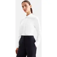 Seidensticker Shirtbody noir / blanc