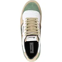 Morrison Baskets basses 'Zeta' beige / jade / blanc