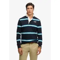 Superdry T-Shirt 'Vintage Athletic' bleu / marine / blanc