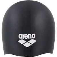 Arena Bonnet de bain noir / blanc