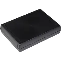 TEKO Boîtier en plastique (Boîtier), Accessoires électroniques + boîtier, Noir