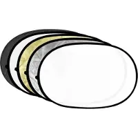 Godox 5-in-1 Gold, Silver, Black, White, Translucent - 120x180cm