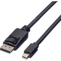 Roline 11.04.5635 Câble Displayport 2 M Mini Displayport Noir
