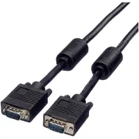 Roline Câble High Quality HD15 M/HD15 M avec noyaux de ferrite + DDC 2,0m