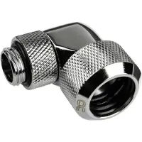 Alphacool Glace de 16 mm orientable à 90°., Raccord, Argent