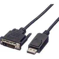 Roline 11.04.5619 Câble Vidéo Et Adaptateur 1,5 M Displayport Dvi-d N