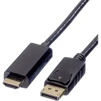 Roline 11.04.5786 Câble Vidéo Et Adaptateur 2 M Displayport Noir