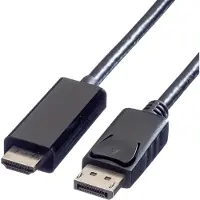 Value 11.99.5787 Câble Vidéo Et Adaptateur 3 M Displayport Noir