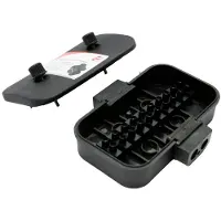 IWH 19063 Boîte de distribution , plastique, 10 pôles, noir