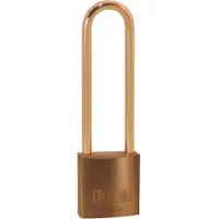 Kasp K12030L70BD Série 120 Cadenas à clé anse 70 mm en Laiton