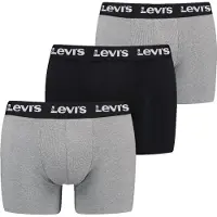 Levi's Boxers gris chiné / noir / blanc