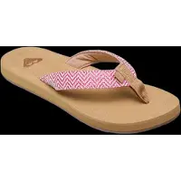 Roxy Porto Raffia Flip Flops Rose EU 36 Femme