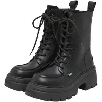 Buffalo Bottines à lacets 'Zaven' noir