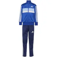 Adidas Survêtement 'Seasonal Essentials Tiberio' bleu / bleu clair / bleu foncé / blanc