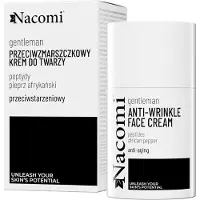 Nacomi Gentleman Crème anti-rides pour le visage aux peptides et au poivre africain, 50ml
